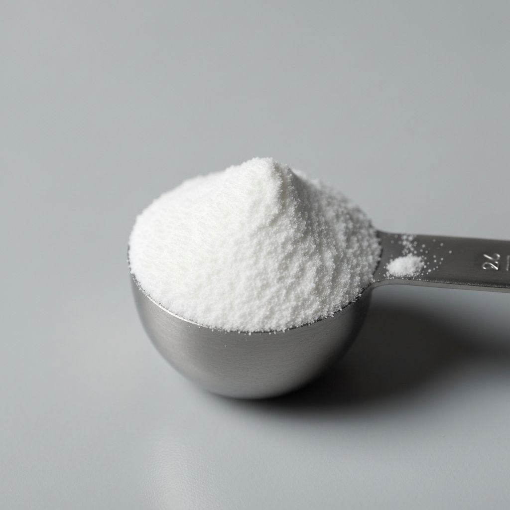 Powder supplement format in measuring spoon